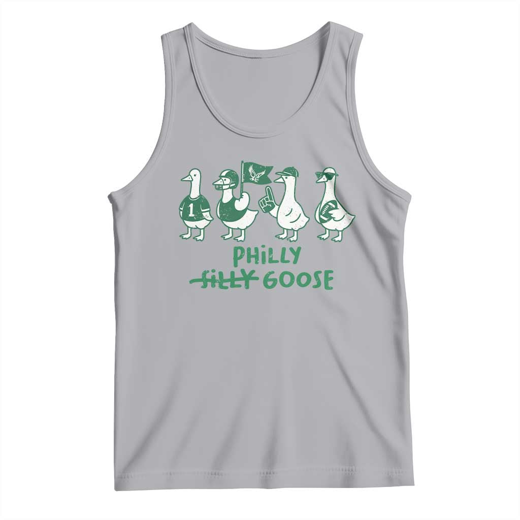 Philly Goose Tank Top Funny Philadelphia Football Fan Gear Silly Gooses TS10 Athletic Heather Print Your Wear