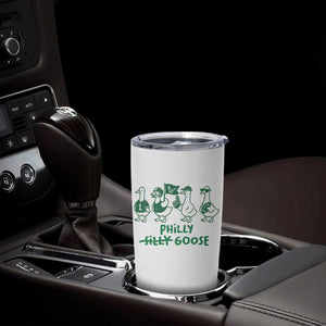Philly Goose Tumbler Cup Funny PFE Football Fan Gear Silly Gooses TS10 Print Your Wear