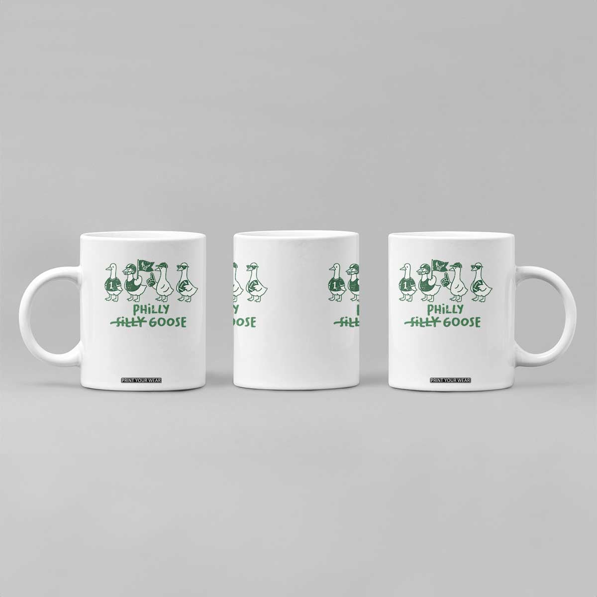 Philly Goose Coffee Mug Funny Philadelphia Football Fan Gear Silly Gooses TS10 Print Your Wear