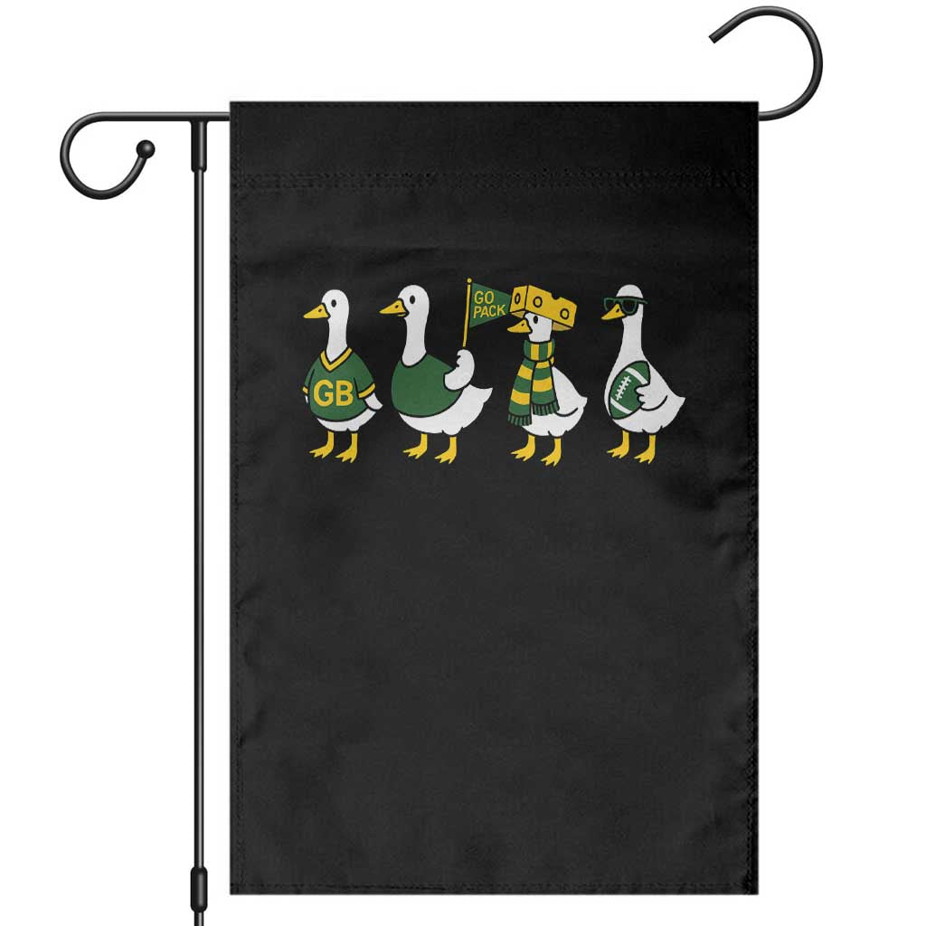 Vintage Green Bay Goose Garden Flag Funny Silly Gooses Football TS10 Black Print Your Wear