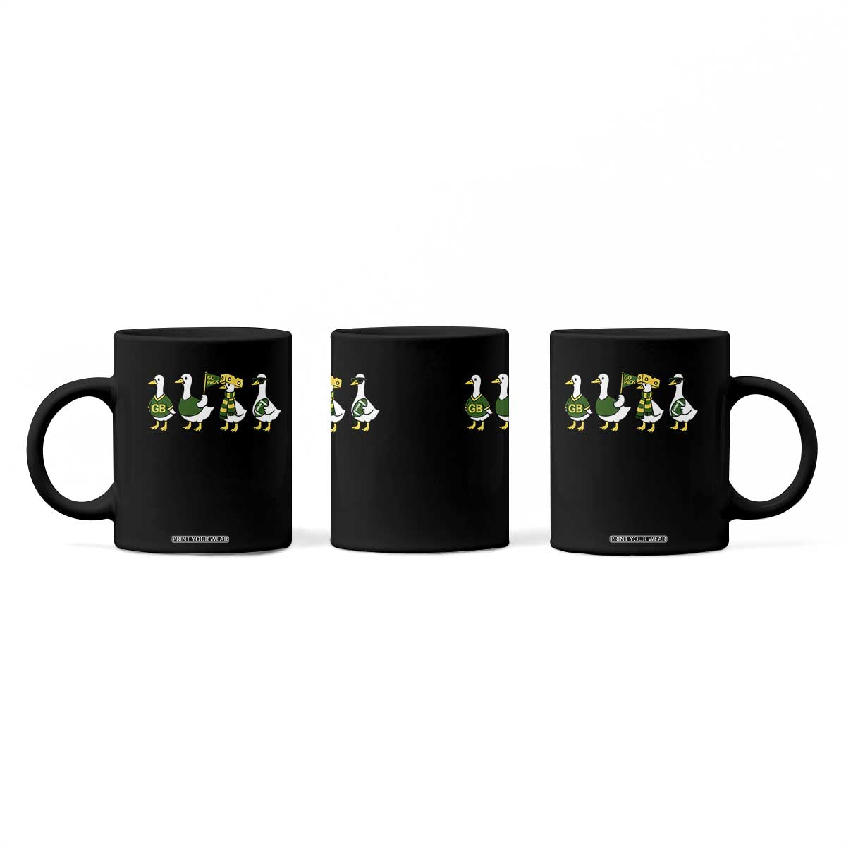 Vintage GB Goose Coffee Mug Funny Silly Gooses Football TS10 Print Your Wear
