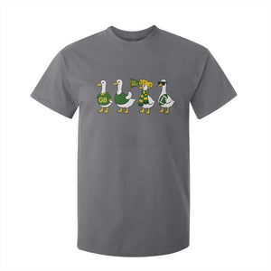 Vintage Green Bay Goose T Shirt For Kid Funny Silly Gooses Football TS10 Charcoal Print Your Wear