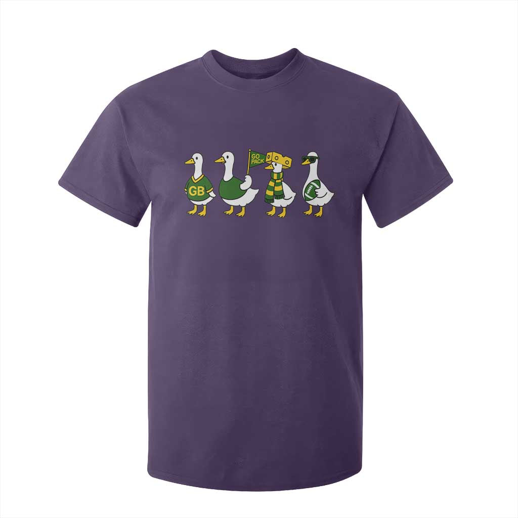 Vintage Green Bay Goose T Shirt For Kid Funny Silly Gooses Football TS10 Purple Print Your Wear