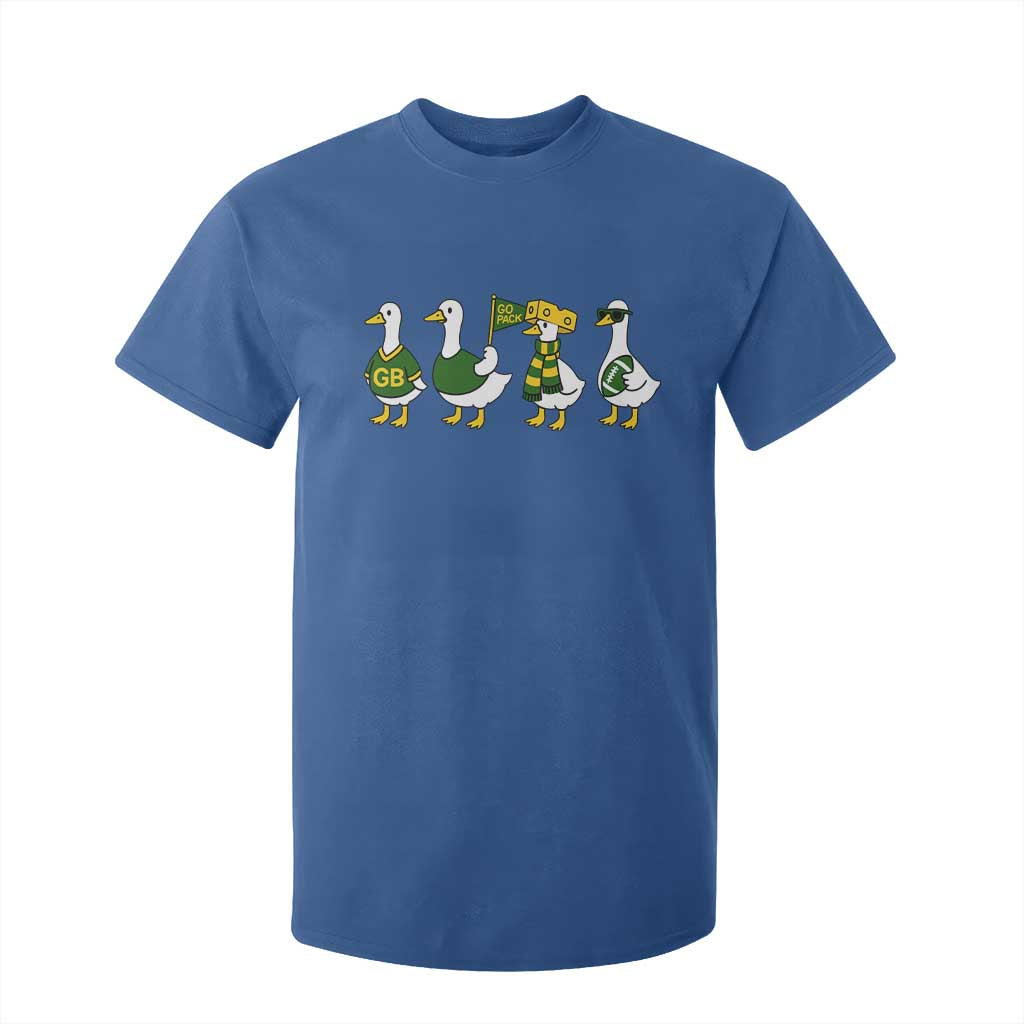 Vintage Green Bay Goose T Shirt For Kid Funny Silly Gooses Football TS10 Royal Blue Print Your Wear