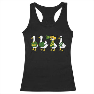 Vintage Green Bay Goose Racerback Tank Top Funny Silly Gooses Football TS10 Black Print Your Wear