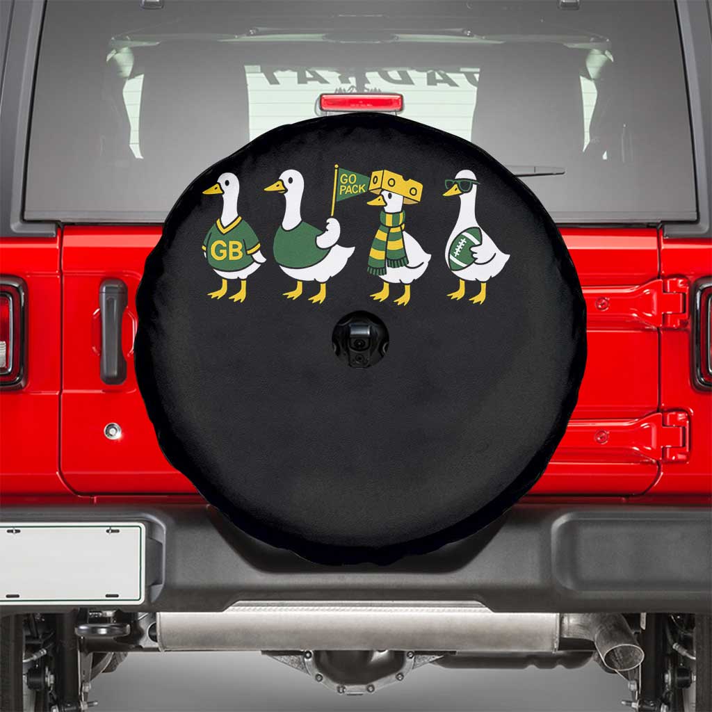 Vintage GB Goose Spare Tire Cover Funny Silly Gooses Football TS10 Black Print Your Wear