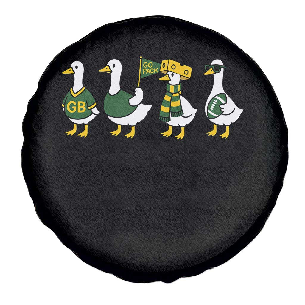 Vintage GB Goose Spare Tire Cover Funny Silly Gooses Football TS10 Print Your Wear