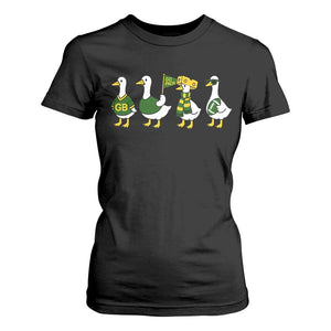Vintage Green Bay Goose T Shirt For Women Funny Silly Gooses Football TS10 Black Print Your Wear