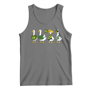 Vintage GB Goose Tank Top Funny Silly Gooses Football TS10 Black Heather Print Your Wear