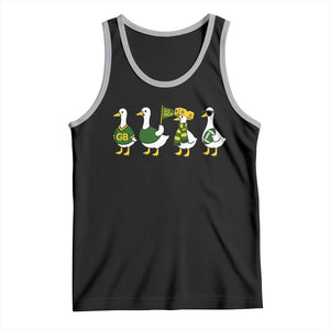 Vintage Green Bay Goose Tank Top Funny Silly Gooses Football TS10 Black Athletic Heather Print Your Wear