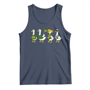 Vintage Green Bay Goose Tank Top Funny Silly Gooses Football TS10 Navy Print Your Wear