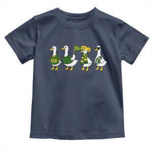 Vintage Green Bay Goose Toddler T Shirt Funny Silly Gooses Football TS10 Navy Print Your Wear