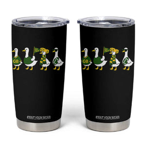 Vintage Green Bay Goose Tumbler Cup Funny Silly Gooses Football TS10 Black Print Your Wear
