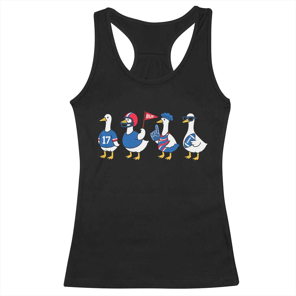 Buffalo Goose Racerback Tank Top Funny Bills Fan Silly Gooses TS10 Black Print Your Wear