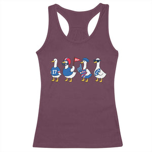 Buffalo Goose Racerback Tank Top Funny Bills Fan Silly Gooses TS10 Maroon Print Your Wear