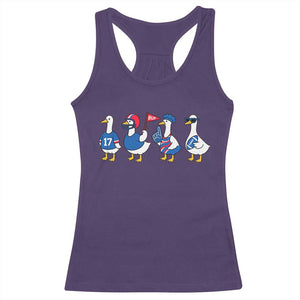 BFB Goose Racerback Tank Top Funny BFB Sports Fan Silly Gooses TS10 Purple Print Your Wear