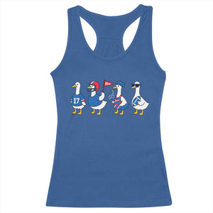 BFB Goose Racerback Tank Top Funny BFB Sports Fan Silly Gooses TS10 Royal Blue Print Your Wear