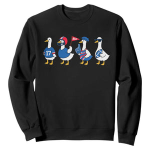 Buffalo Goose Sweatshirt Funny Bills Fan Silly Gooses TS10 Black Print Your Wear