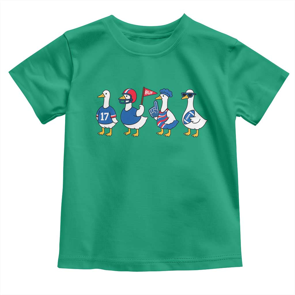 Buffalo Goose Toddler T Shirt Funny Bills Fan Silly Gooses TS10 Irish Green Print Your Wear