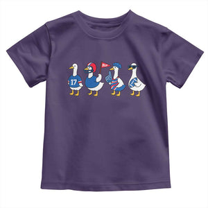 Buffalo Goose Toddler T Shirt Funny Bills Fan Silly Gooses TS10 Purple Print Your Wear