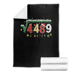 Math 67 Meme Funny Six Seven Funny Christmas Throw Blanket Funny Math Teacher Teen Slang Boys Kids Xmas Pajamas TS10 Black Print Your Wear