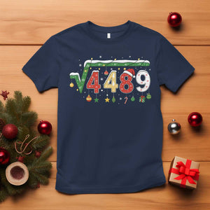 Math 67 Meme Funny Six Seven Funny Christmas T Shirt Funny Math Teacher Teen Slang Boys Kids Xmas Pajamas TS10 Navy Print Your Wear