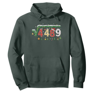 Math 67 Meme Funny Six Seven Funny Christmas Hoodie Funny Math Teacher Teen Slang Boys Kids Xmas Pajamas TS10 Dark Forest Green Print Your Wear