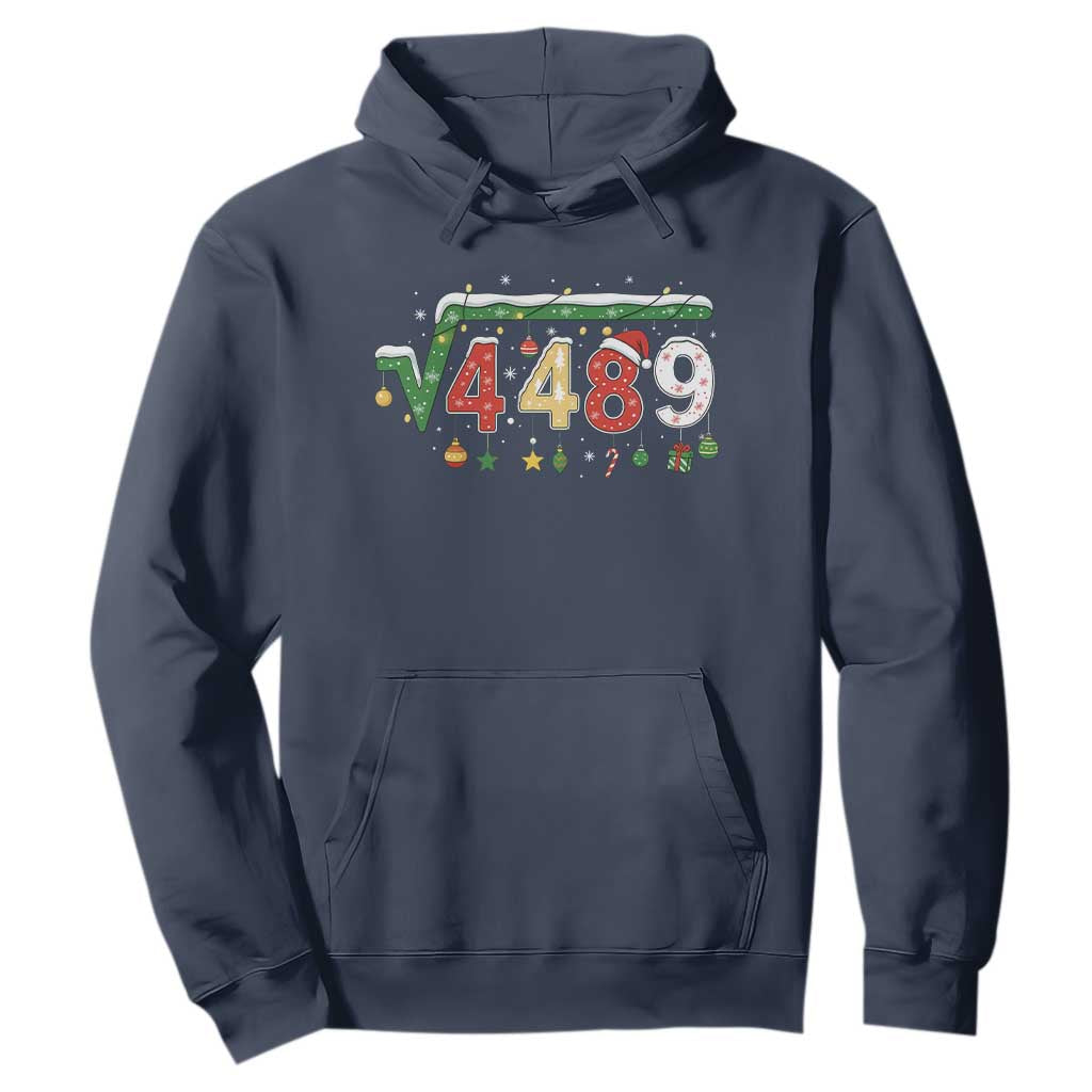 Math 67 Meme Funny Six Seven Funny Christmas Hoodie Funny Math Teacher Teen Slang Boys Kids Xmas Pajamas TS10 Navy Print Your Wear