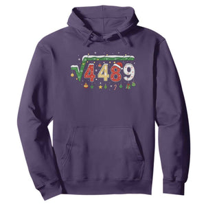 Math 67 Meme Funny Six Seven Funny Christmas Hoodie Funny Math Teacher Teen Slang Boys Kids Xmas Pajamas TS10 Purple Print Your Wear