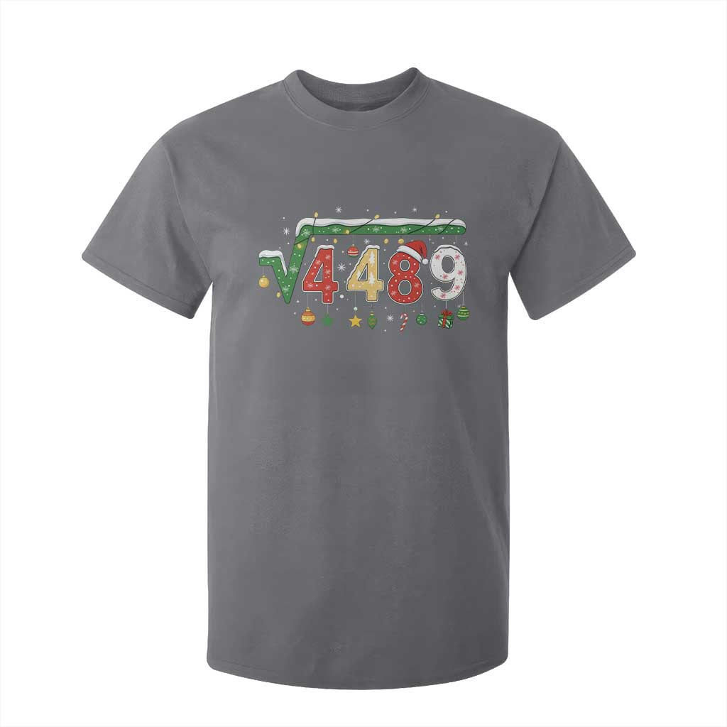 Math 67 Meme Funny Six Seven Funny Christmas T Shirt For Kid Funny Math Teacher Teen Slang Boys Kids Xmas Pajamas TS10 Charcoal Print Your Wear