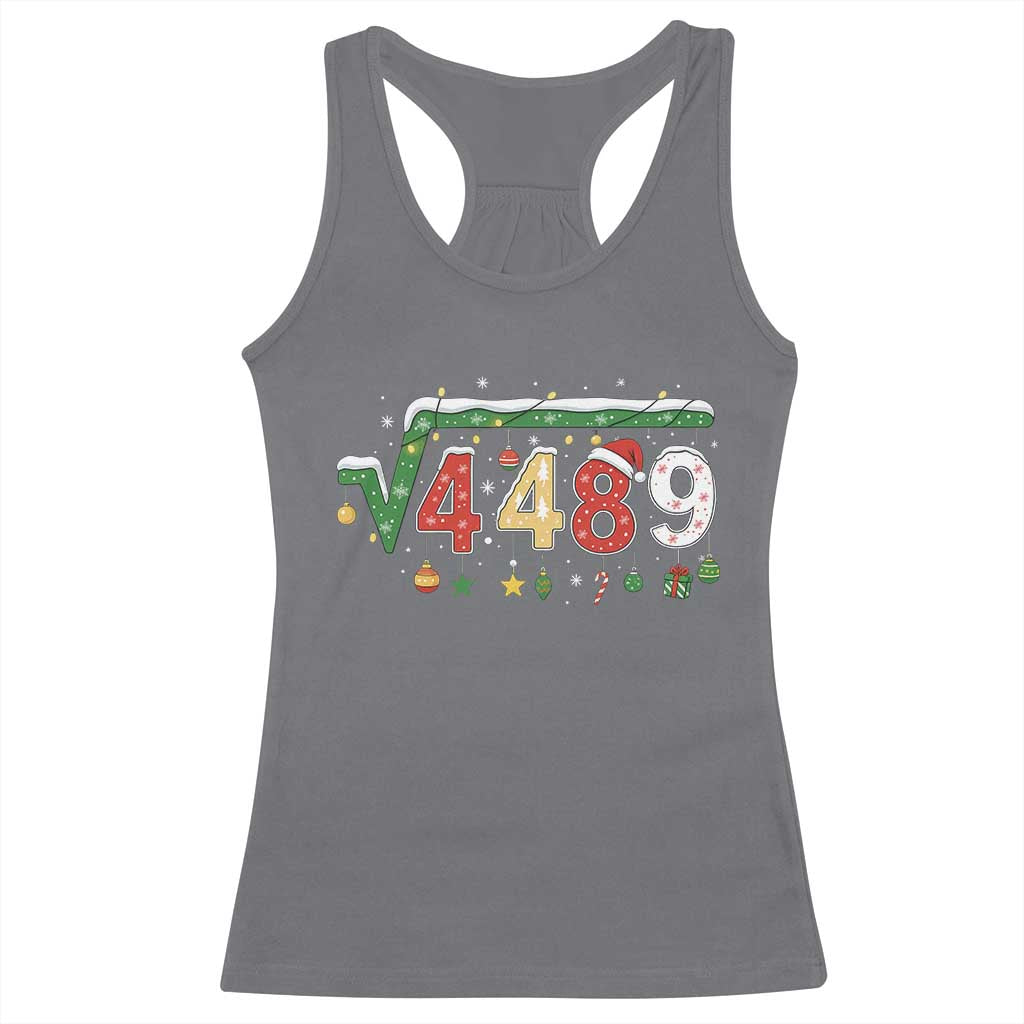 Math 67 Meme Funny Six Seven Funny Christmas Racerback Tank Top Funny Math Teacher Teen Slang Boys Kids Xmas Pajamas TS10 Charcoal Print Your Wear