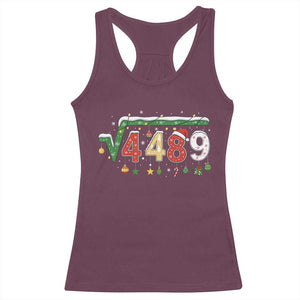 Math 67 Meme Funny Six Seven Funny Christmas Racerback Tank Top Funny Math Teacher Teen Slang Boys Kids Xmas Pajamas TS10 Maroon Print Your Wear