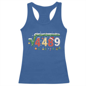 Math 67 Meme Funny Six Seven Funny Christmas Racerback Tank Top Funny Math Teacher Teen Slang Boys Kids Xmas Pajamas TS10 Royal Blue Print Your Wear