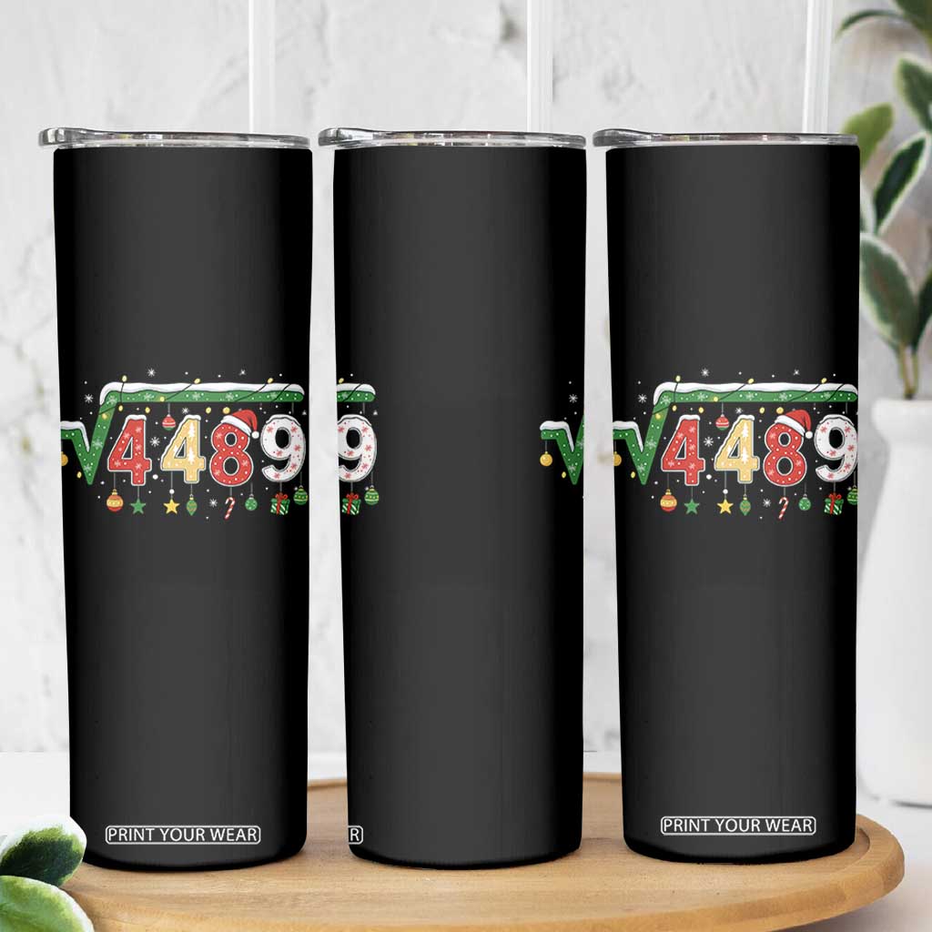 Math 67 Meme Funny Six Seven Funny Christmas Skinny Tumbler Funny Math Teacher Teen Slang Boys Kids Xmas Pajamas TS10 Print Your Wear