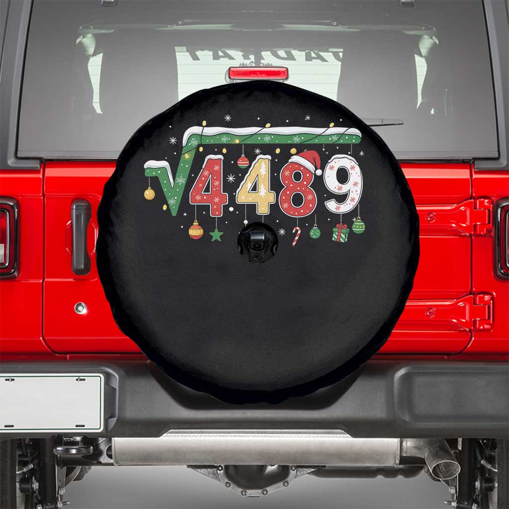 Math 67 Meme Funny Six Seven Funny Christmas Spare Tire Cover Funny Math Teacher Teen Slang Boys Kids Xmas Pajamas TS10 Black Print Your Wear