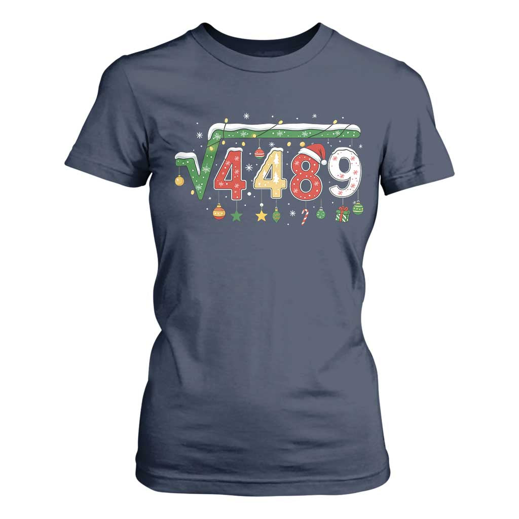 Math 67 Meme Funny Six Seven Funny Christmas T Shirt For Women Funny Math Teacher Teen Slang Boys Kids Xmas Pajamas TS10 Navy Print Your Wear