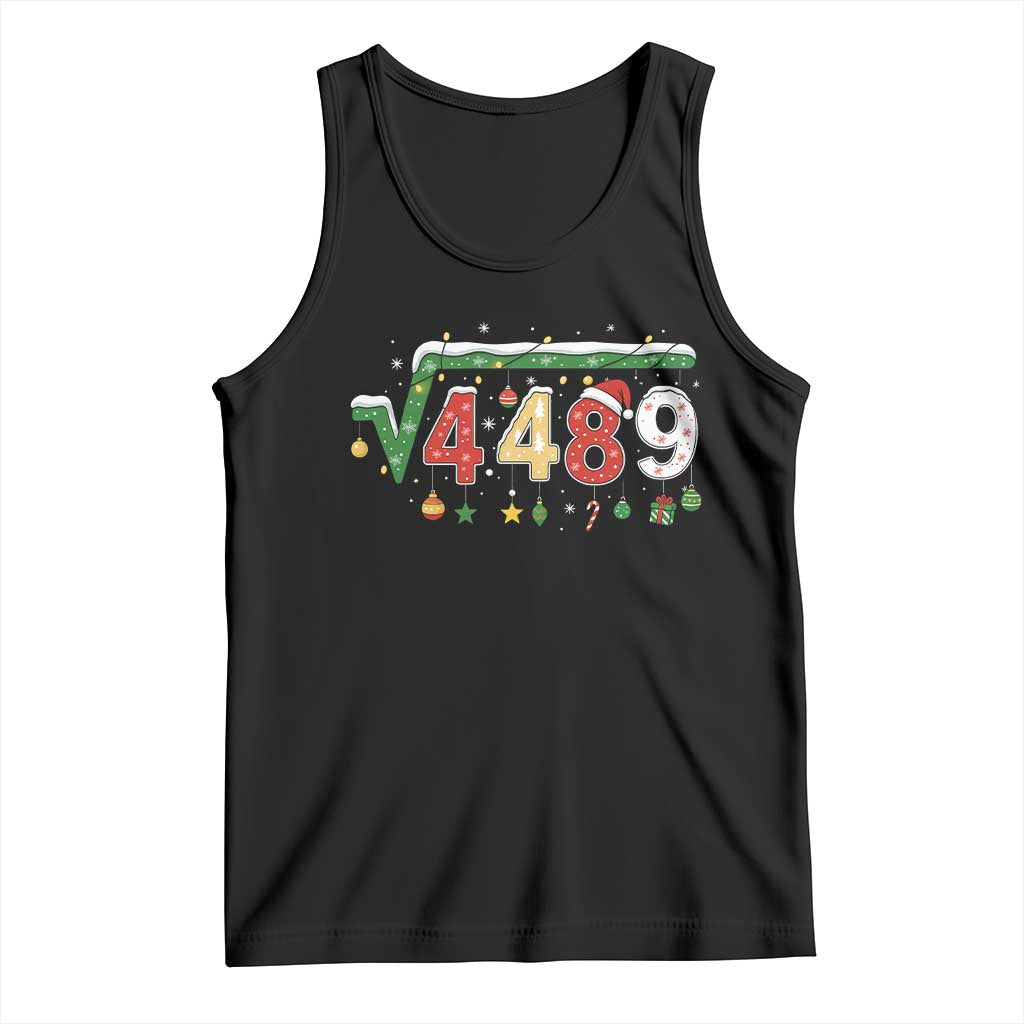 Math 67 Meme Funny Six Seven Funny Christmas Tank Top Funny Math Teacher Teen Slang Boys Kids Xmas Pajamas TS10 Black Print Your Wear