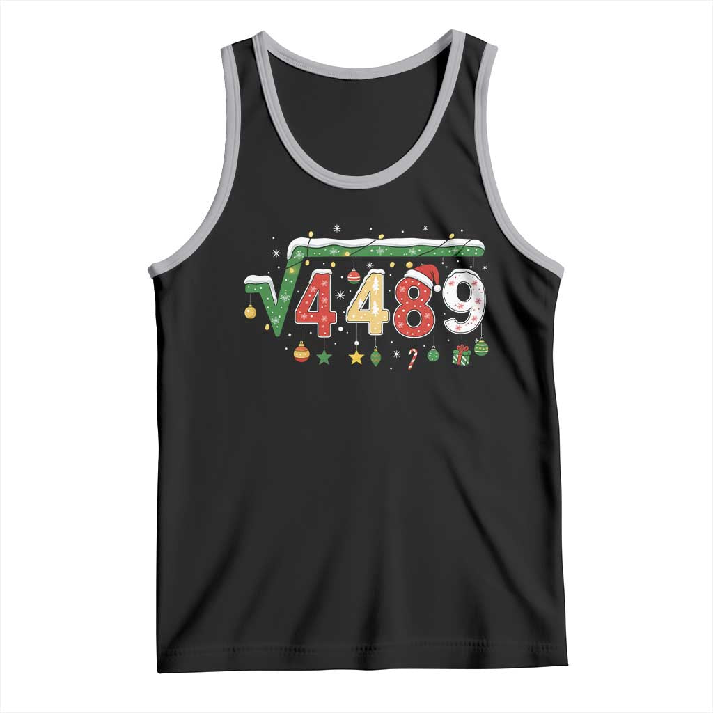 Math 67 Meme Funny Six Seven Funny Christmas Tank Top Funny Math Teacher Teen Slang Boys Kids Xmas Pajamas TS10 Black Athletic Heather Print Your Wear