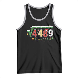 Math 67 Meme Funny Six Seven Funny Christmas Tank Top Funny Math Teacher Teen Slang Boys Kids Xmas Pajamas TS10 Black Athletic Heather Print Your Wear
