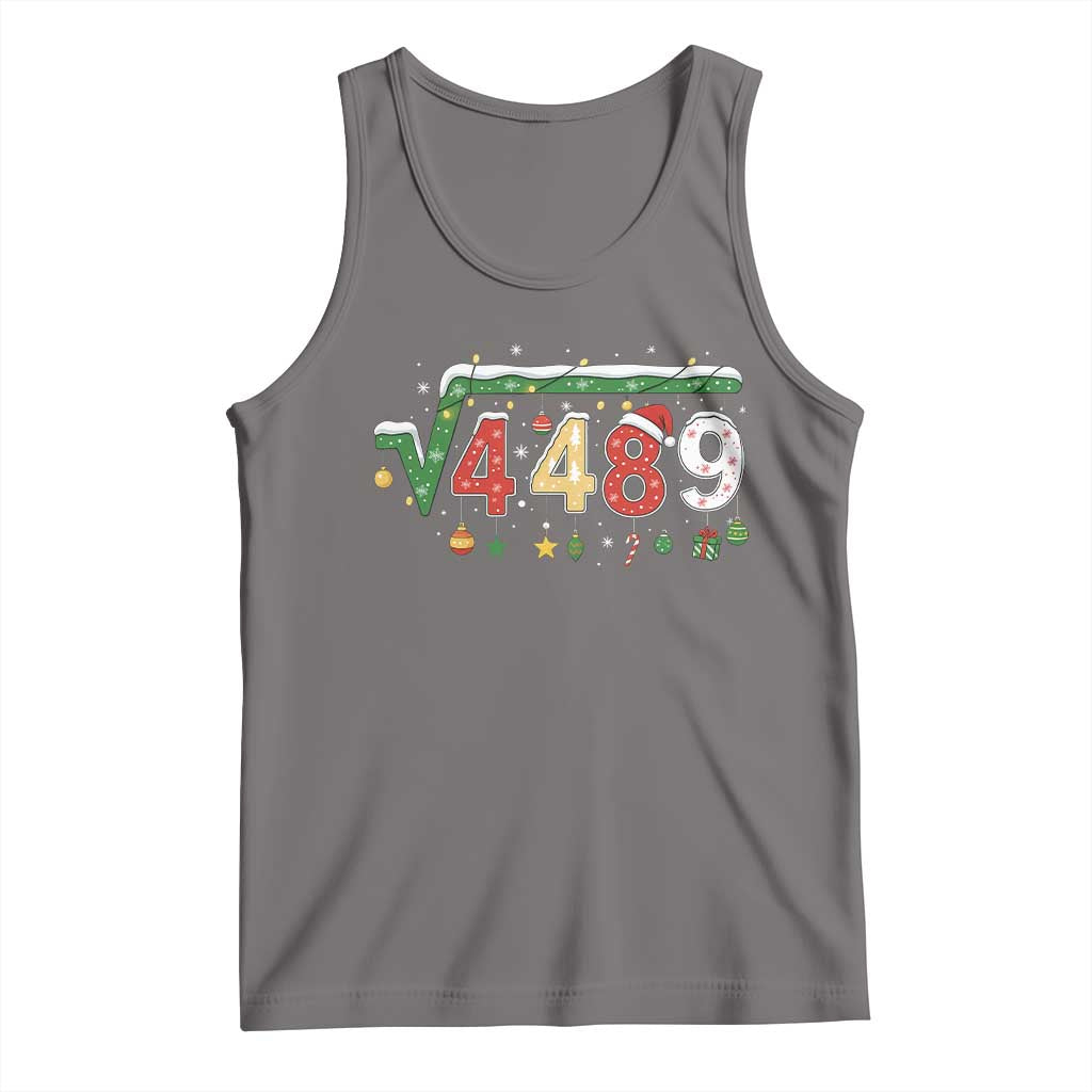 Math 67 Meme Funny Six Seven Funny Christmas Tank Top Funny Math Teacher Teen Slang Boys Kids Xmas Pajamas TS10 Deep Heather Print Your Wear