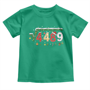 Math 67 Meme Funny Six Seven Funny Christmas Toddler T Shirt Funny Math Teacher Teen Slang Boys Kids Xmas Pajamas TS10 Irish Green Print Your Wear