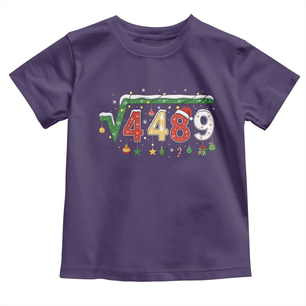 Math 67 Meme Funny Six Seven Funny Christmas Toddler T Shirt Funny Math Teacher Teen Slang Boys Kids Xmas Pajamas TS10 Purple Print Your Wear