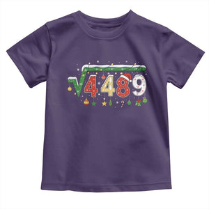 Math 67 Meme Funny Six Seven Funny Christmas Toddler T Shirt Funny Math Teacher Teen Slang Boys Kids Xmas Pajamas TS10 Purple Print Your Wear