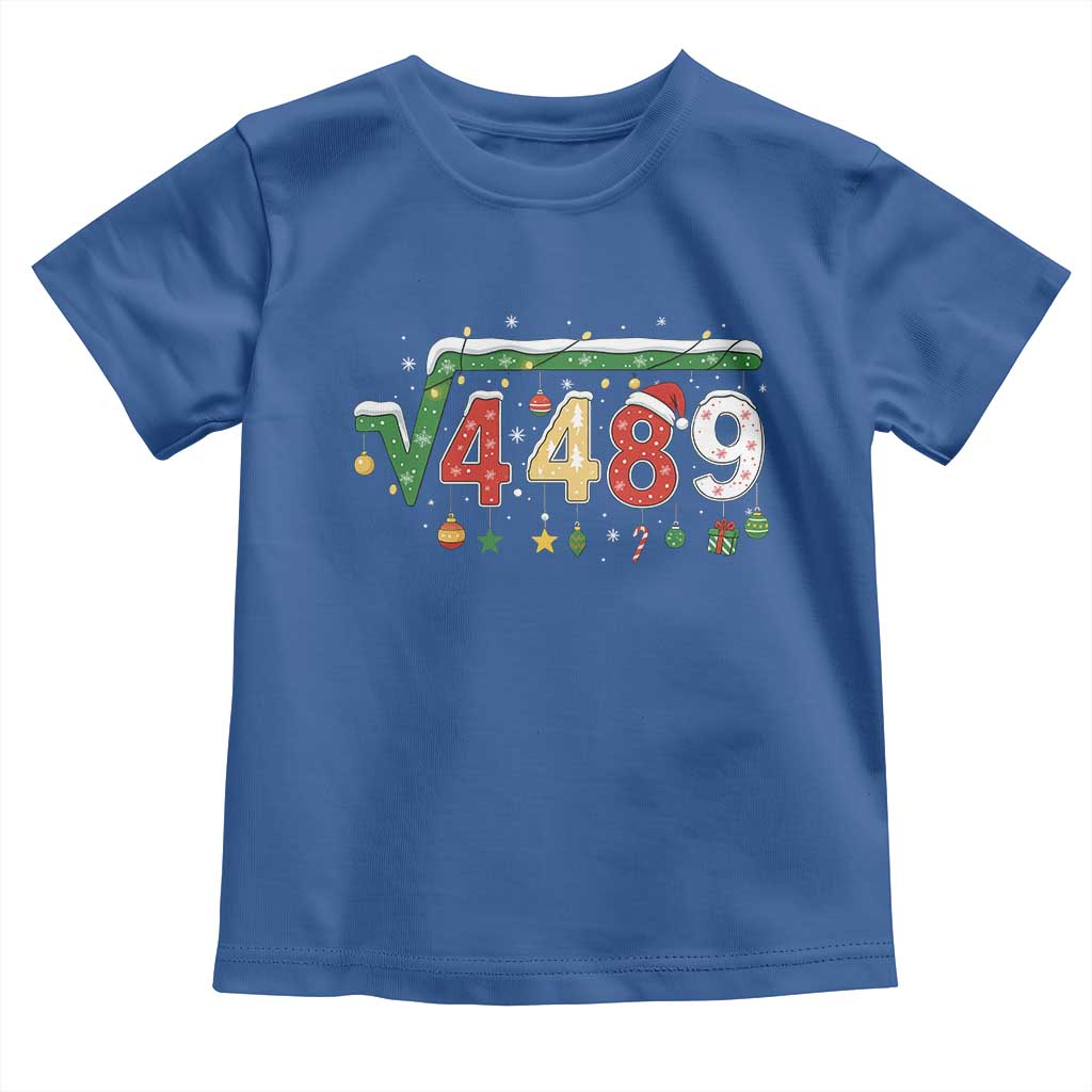 Math 67 Meme Funny Six Seven Funny Christmas Toddler T Shirt Funny Math Teacher Teen Slang Boys Kids Xmas Pajamas TS10 Royal Blue Print Your Wear