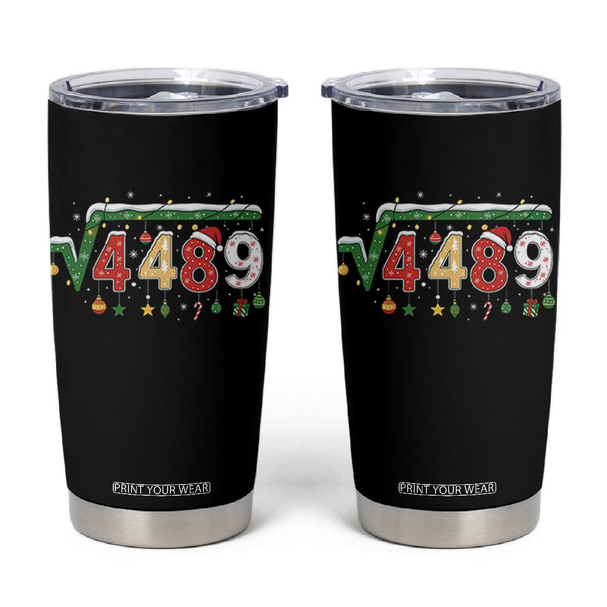 Math 67 Meme Funny Six Seven Funny Christmas Tumbler Cup Funny Math Teacher Teen Slang Boys Kids Xmas Pajamas TS10 Black Print Your Wear