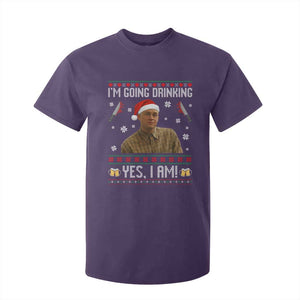 Charlie Hunnam Ed Gein Ugly Christmas T Shirt For Kid Monster Movie I'm Going Drinking TS10 Purple Print Your Wear