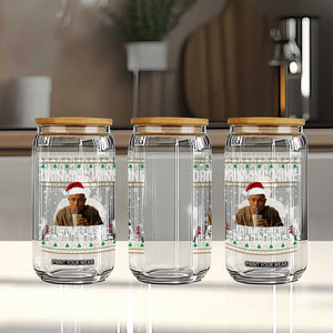 Charlie Hunnam Ed Gein Ugly Christmas Glass Can Funny Drinking Wine Eating These Sinful Cold Cuts TS10 Print Your Wear