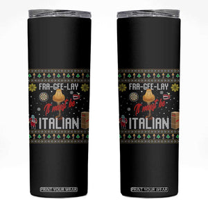 Leg Lamp Christmas Skinny Tumbler Funny Ugly Xmas Fra Gee Lay TS10 Black Print Your Wear