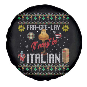 Leg Lamp Christmas Spare Tire Cover Funny Ugly Xmas Fra Gee Lay TS10 Print Your Wear