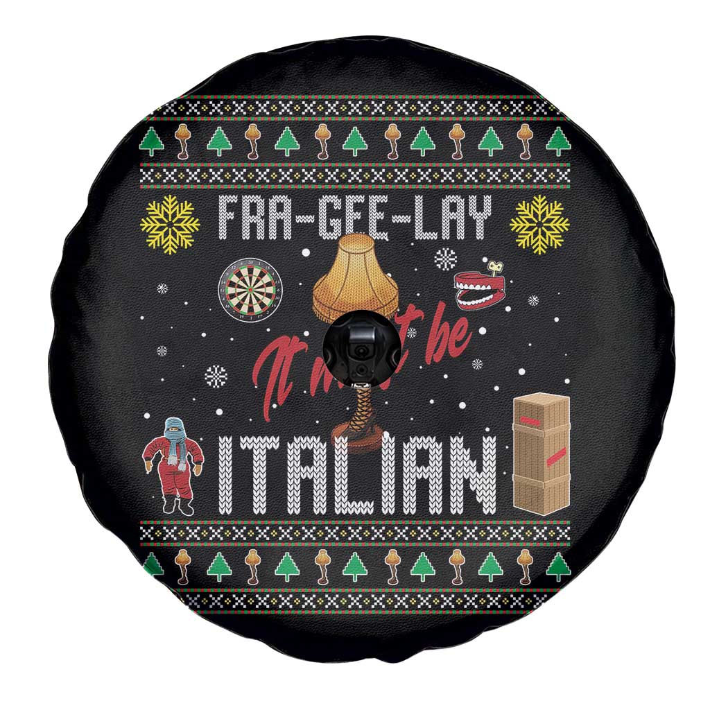 Leg Lamp Christmas Spare Tire Cover Funny Ugly Xmas Fra Gee Lay TS10 Print Your Wear